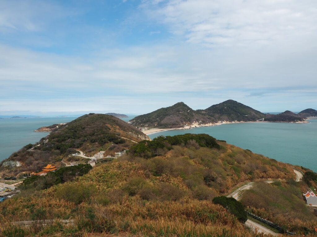 尼姑山上展望很好