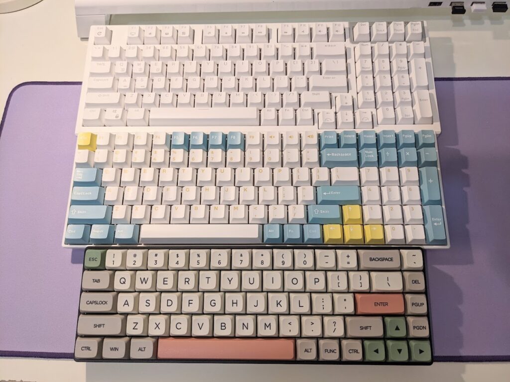 機械鍵盤:FL980、RK100、ciy68