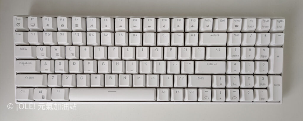 RK 100 (860) mechanical keyboard