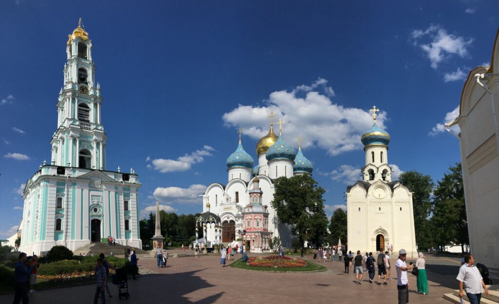 trinity monastery in Sergiev Posad