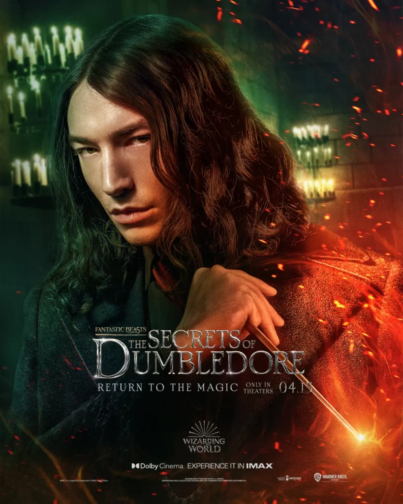怪獸與鄧不利多的秘密 Fantastic Beasts and secrets of Dumbledore. Credence 魁登斯