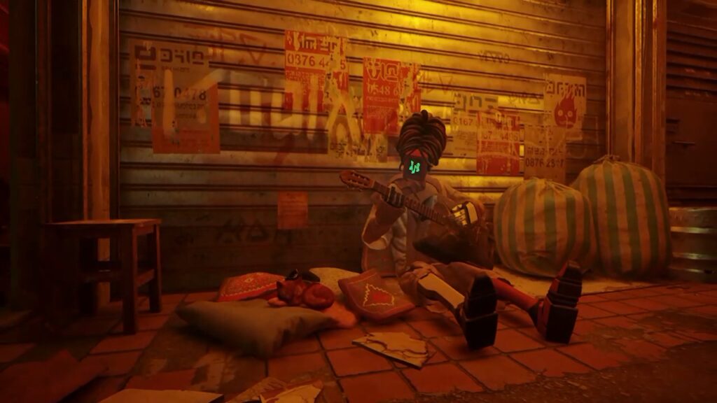 Steam 遊戲浪貓,貧民窟裡的音樂家