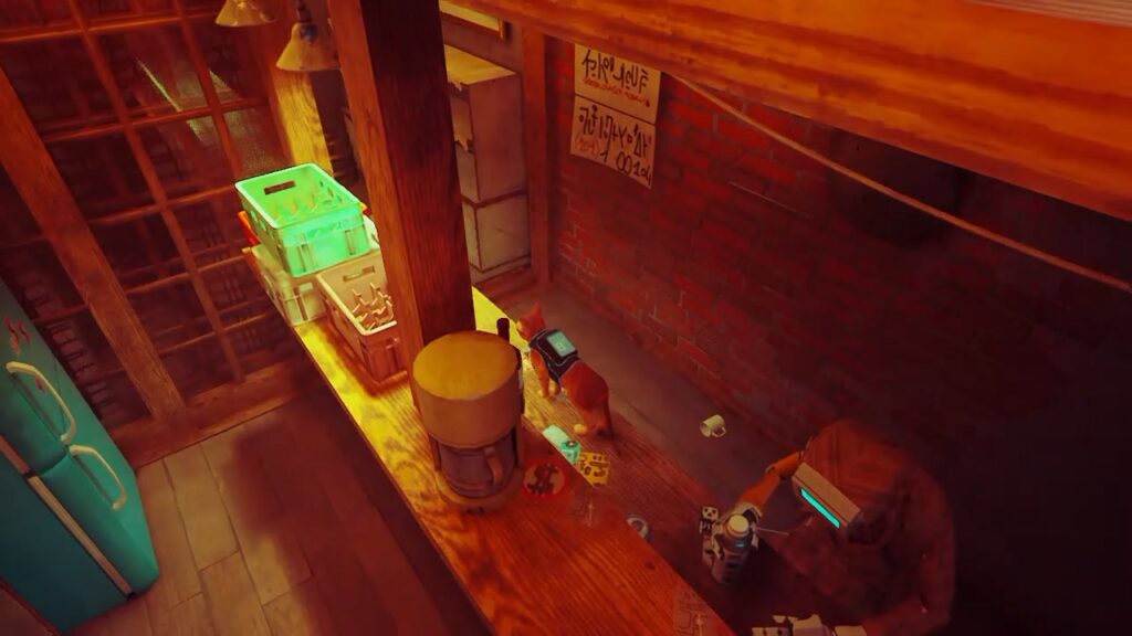 機器人喝WD-40喝得很爽,steam 浪貓